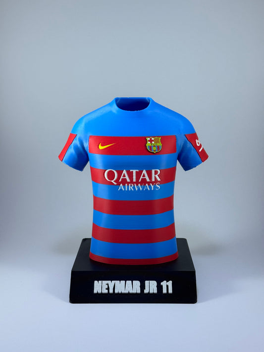 Camiseta de Fútbol 3D Personalizada en Miniatura